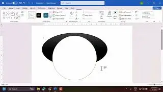 How to draw an oval in Word