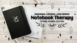 NOTEBOOK THERAPY Notebook review + pen testing | Tsuki 160 gsm Bullet Journal