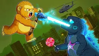 Baby Godzilla is controlled by Project Starfish VS KONG – Animation 4