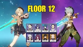 Physical Freminet & Razor Main DPS | Genshin Impact 4.1 Spiral Abyss Floor 12