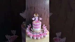 1 tier butterfly cake