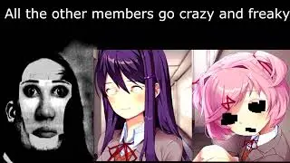 Mr Incredible becoming Uncanny (Doki Doki Literature Club )