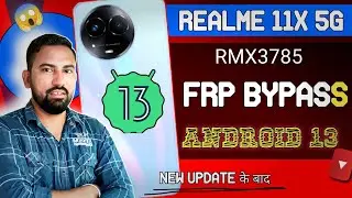 realme 11x 5g frp bypass android 13 | realme rmx3785 frp bypass android 13 | all realme frp bypass