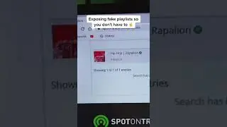 Exposing fake Spotify playlists 😱 