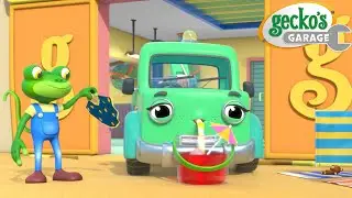 Tilly Tow Truck is Sick | Gecko's Garage | Cartoons For Kids | Toddler Fun Learning