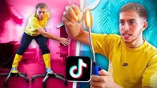 JE REPRODUIS LES PIRES LIFES HACKS TIKTOK ! #4 (je prends de l’hélium 😂)