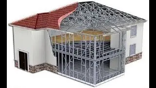 Lesson 92: AUTOCAD 3D HOUSE - SLOPED ROOF | AUTOCAD SLOPED ROOF | 3D ROOF