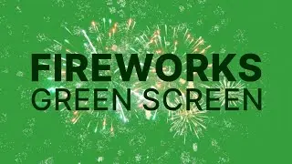Free Fireworks Green Screen 