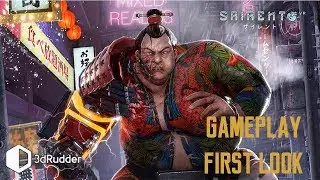 Sairento with the 3dRudder: gameplay | PS VR