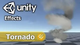 Game effect tutorial - Tornado. Guide how to create tornado in Unity 3d