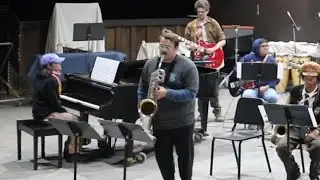 Moanin' by Charles Mingus | Staff Jazz @ Cazadero Music Camp 2024 | Johnny Selmer, baritone sax