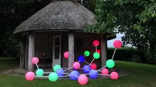 Source of Energy, Symbiosis Light sculpture with living entity — Alexandra Dementieva, 2021