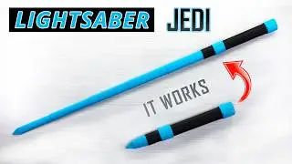 Jedi Approved Paper Craft - Foldable Lightsaber Tutorial