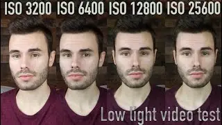 Canon 90D Low Light Video Test