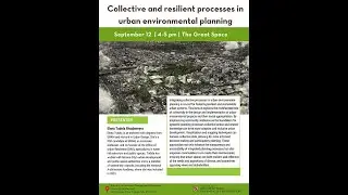 Collective and resilient processes in urban environmental planning