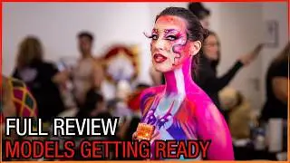 Models getting ready for the World Championship 2026 in Spain - When Body Art fuse with Carnival