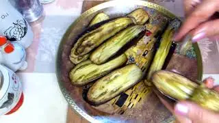 Лодочки из БАКЛАЖАНОВ с ГРИБАМИ и СЫРОМ.