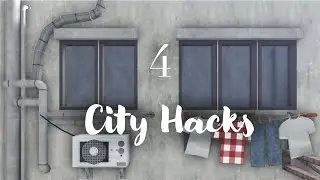 4 CITY Build Hacks! | Bloxburg