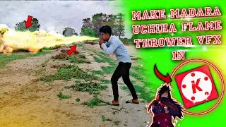 make madara uchiha FLAME THROWER VFX in kinemaster|| 
