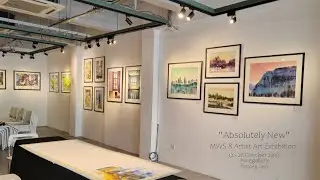'Absolutely New' - A Watercolor Group Exhibition
