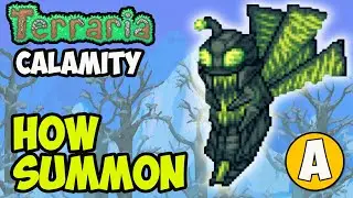 Terraria Calamity Mod 1.4.4.9 How To Summon PLAGUEBRINGER BOSS / Terraria how get Plaguebringer