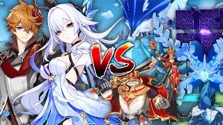 Skirk & Childe VS Mondstadt