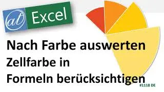 Zellen nach Farbe auswerten - ZELLE.ZUORDNEN in Excel