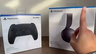 Unboxing de  Audifonos Pulse 3D y Control Dualsense de PS5.