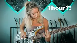 Learning to play bass in an hour...