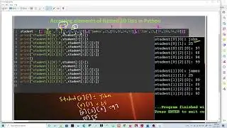 How to get the elements within a 3D nested list in Python | Part 11