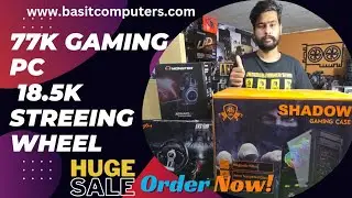 77k intel  pc custom built Gaming #Gaming #rgbpc #megadiscounts #77k #gaming #gamer #basitcomputers