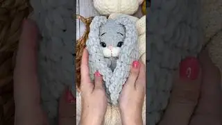 Для заказа зайки ссылка в комментариях. Мастер-класс на зайчик 300₽