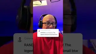Reply to a comment from the site with Randall
