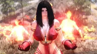 Skyrim SE: Vulcano and Chaos Sorcerer Outfit