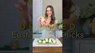 DEVILED EASTER EGG CHICKS 🐣🥚 An Easter food idea! 