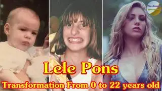 Lele Pons transformation from newborn to 22 years old