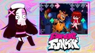 FNF react FNF VS Five Nights at Freddy's 2 FULL WEEK (Toy Chica Foxy Bonnie) (FNF Mod/FNaF 2)