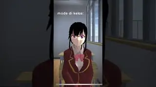 Mode di kelas cek # #sakuraschoolsimulator #shorts