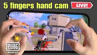 (vertical) PUBG mobile 4.4 update hand cam  in 15 pro max live  