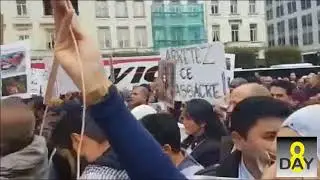 Belgium Brussel - Stop killing Muslims
