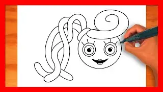 Como DIBUJAR a MOMMY LONG LEGS de POPPY PLAYTIME