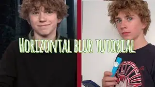 CAPCUT SMOOTH HORIZONTAL BLUR TUTORIAL