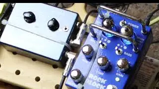 ROCK BLOCK tube amp and SE5 pedal board