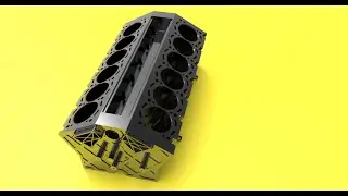 Autodesk Inventor tutorial   V12 engine | Ep 07  Full HD 😍