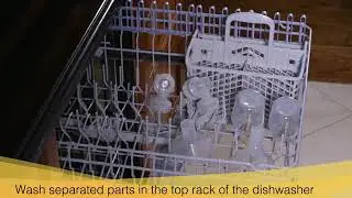 Symphony  Home use  Cleaning After Each Use in Dishwasher by Medela