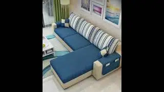 New style L shape sofa set for living room#latest #sofaset #livingroom