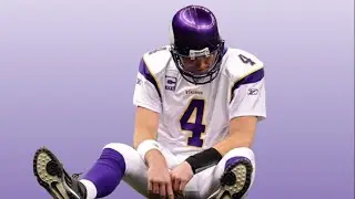 Brett Favre throwing game-ending interceptions