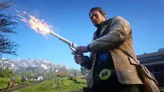 Best Quick Draw Moments in Red Dead Redemption 2 (without dead eye) #2