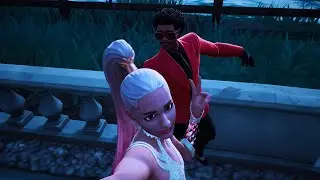 The Weeknd & Ariana Grande Save Your Tears Remix Fortnite