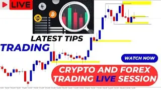 crypto and forex trading live session GOLD Bitcoin Ethereum BNB 18
